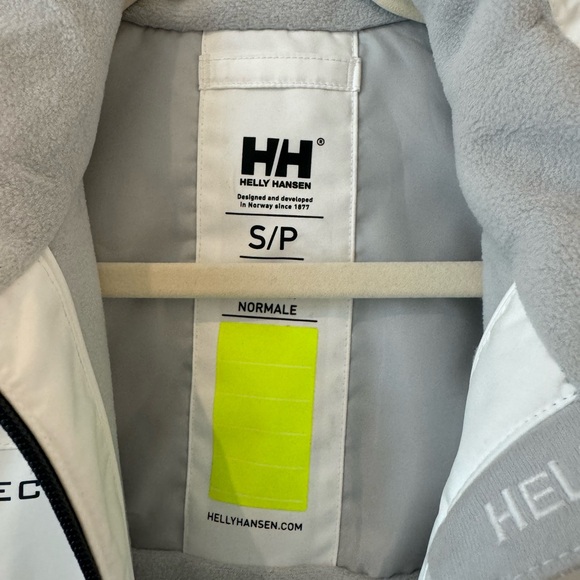 Helly Hansen Women's Crew Midlayer White - Picture 2 of 3